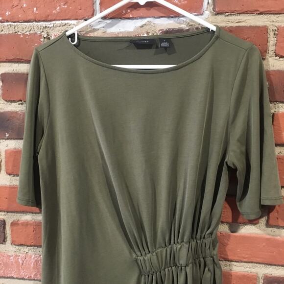 Halogen Ruched Waist Tee Sz S - Picture 5 of 8